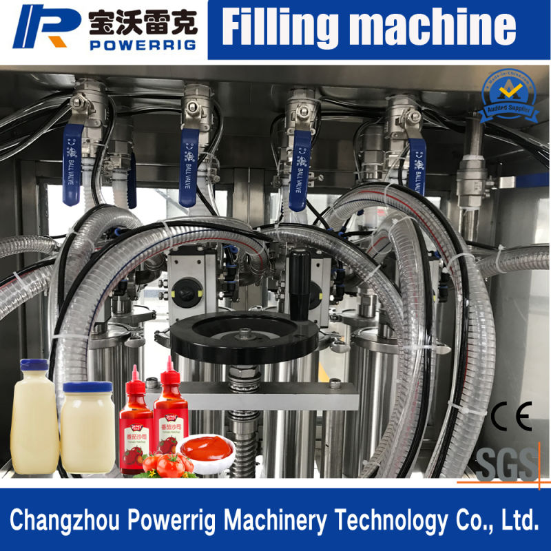Widely Used Bottle Filling Machine for Hot Sauce and Cheese