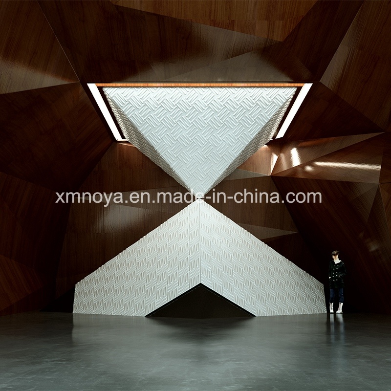 Acoustic Sound Absorption 3D Panel for Hotpot Restaurant Wall Decoration