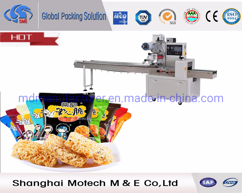 Automatic Fresh Wet Dry Noodle Packaging Machine Instant Instant Noodle Pillow Packaging Machine