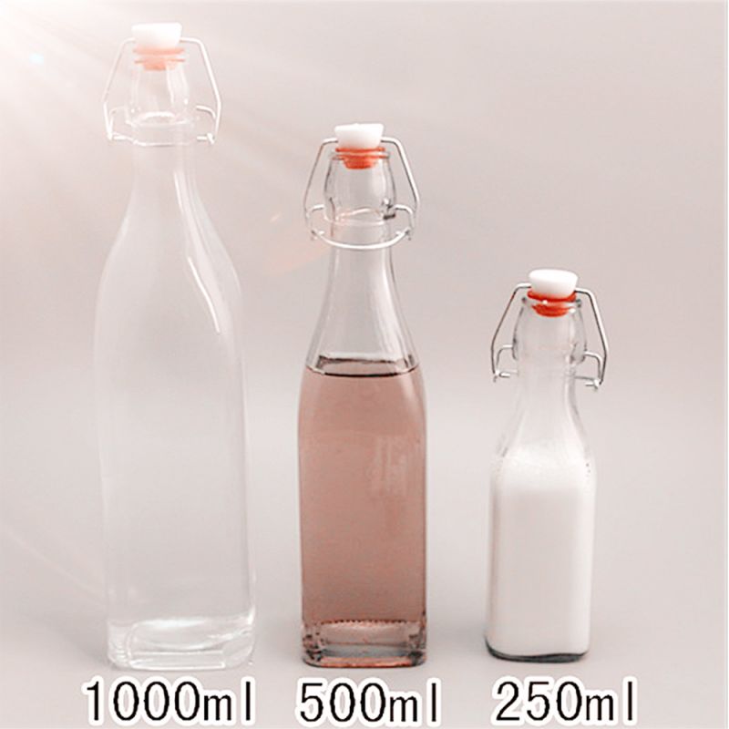 Hot Sale Factory Price 1000ml Black Glass Wine Bottles with Cork