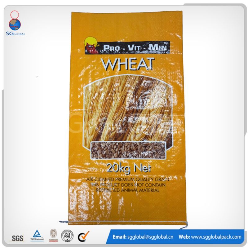 China High Quality 25kg Polypropylene Woven Rice Bag