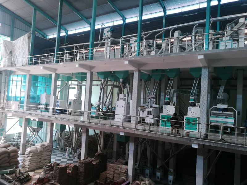 Rice Mill/Rice Milling Equipment/100 Tons Complete Set Rice Mill Project