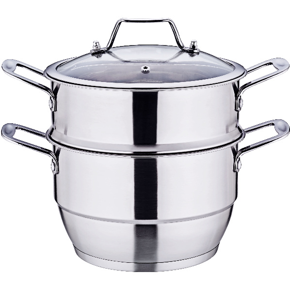 Cheap Price Stainless Steel Cooking Pot Soup Pot Steamer Pot