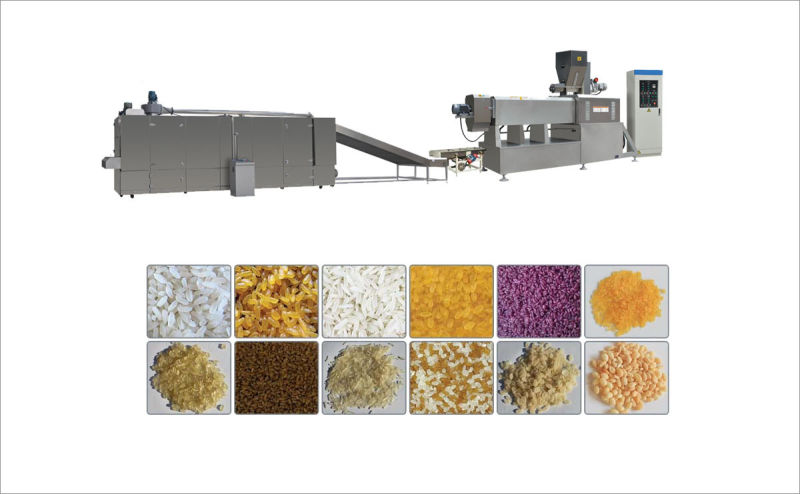Automatic Industrial Nutritional Instant Rice Making Machine in China