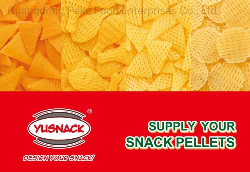 Stackable Potato Chips Flavoring Crisps Puffed Snack