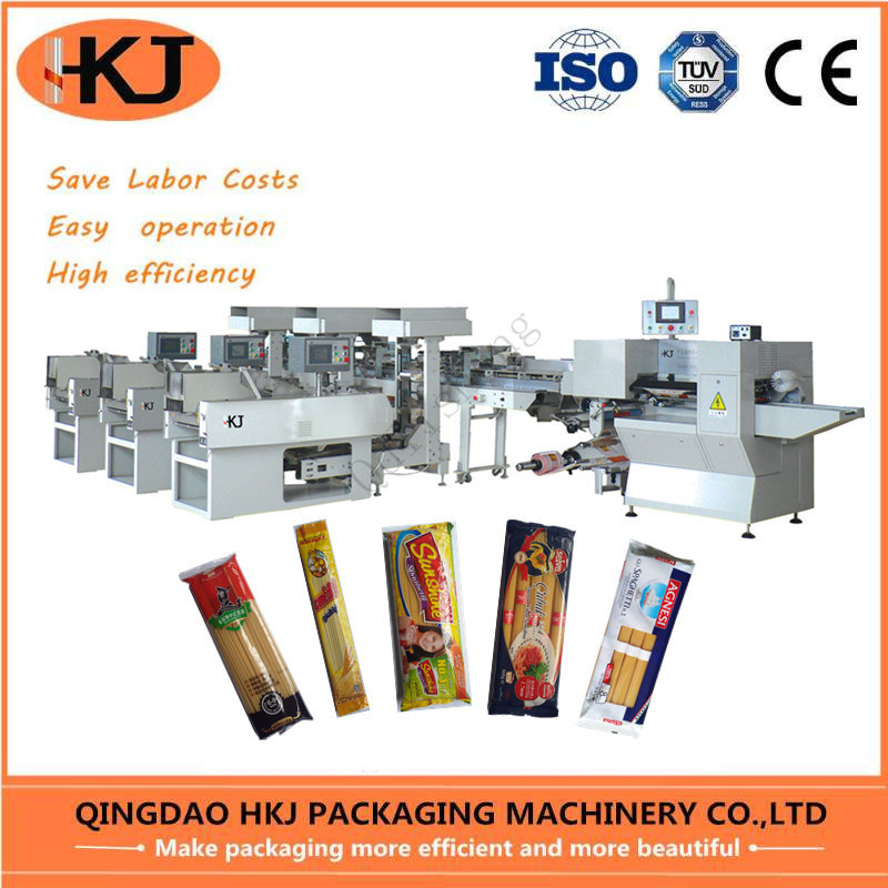 High Density Pasta Noodle Spaghetti Packaging Machine with Paper