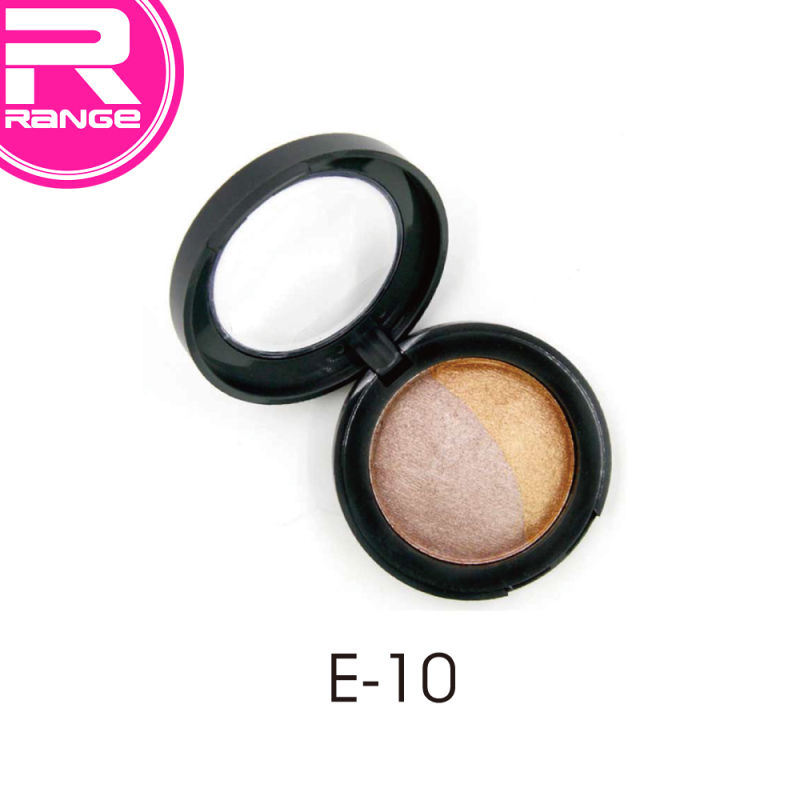 Duo Colors Baked Mineralized Eyeshadow Mixing Color Baked Eyeshadow