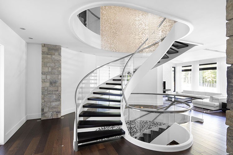 Modern Spiral Staircase Metal Spiral Staircase for Small Space