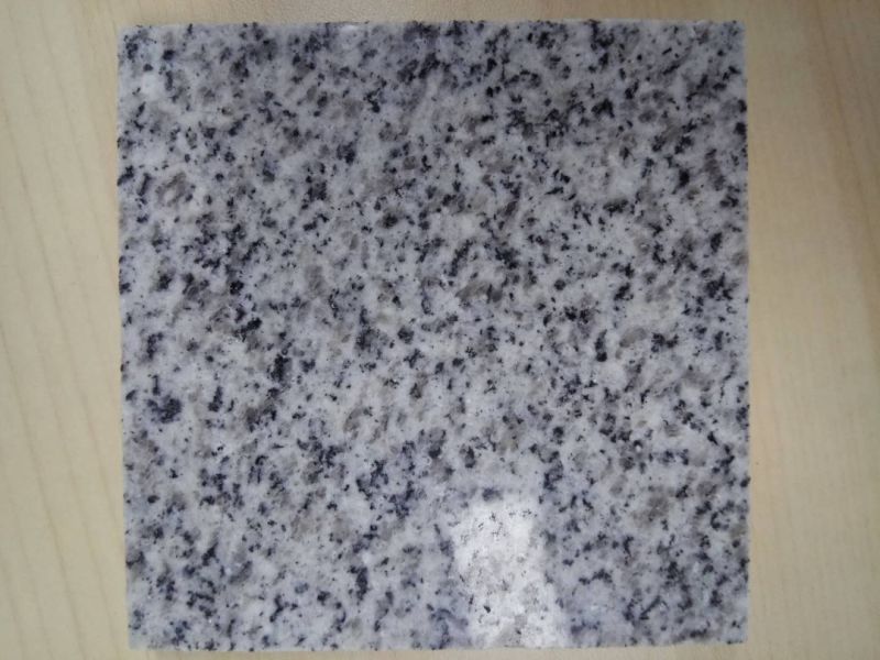 Polished Spray White Granite or Sea Wave for Wall or Flooring Tile or Kitchen Countertop or Stair Steps or Tombstone or Fountain or Vanity Top or Paving Stone