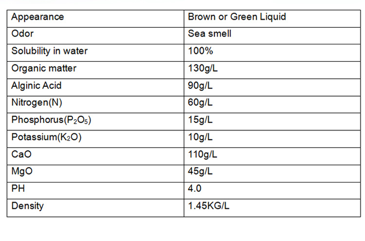 Liquid Seaweed Ca Mg, Seaweed Liquid Organic Fertilizer