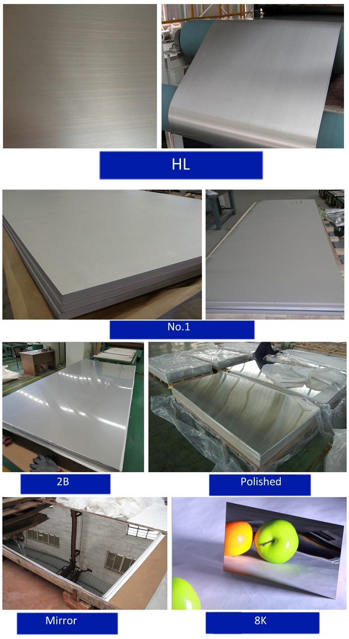 316L Stainless Steel Plate Hot Rolled 5mm 6mm 10mm 304 316 Stainless Plate