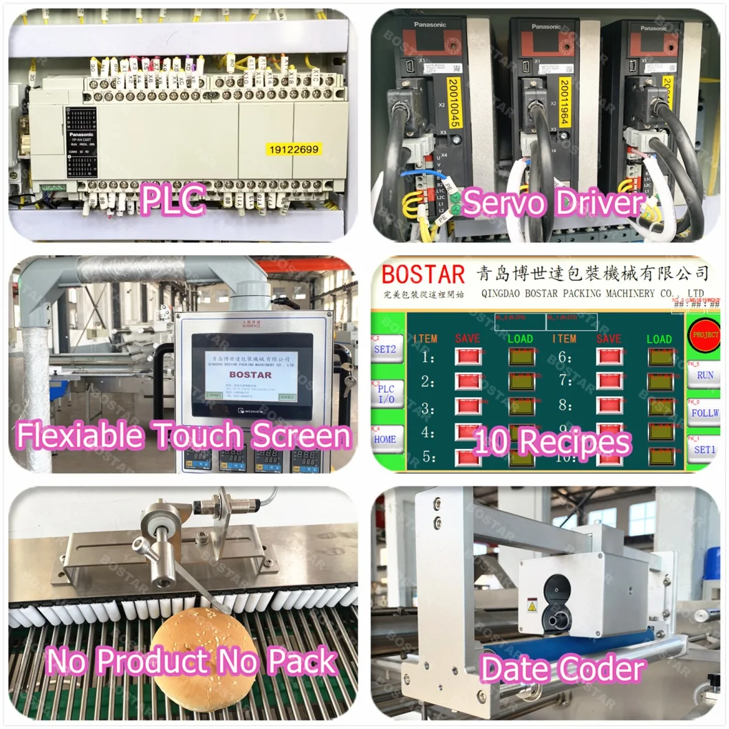 Semi-Automatic Instant Noodles Fried Pillow Pack Horizontal Packing Packaging Wrapping System