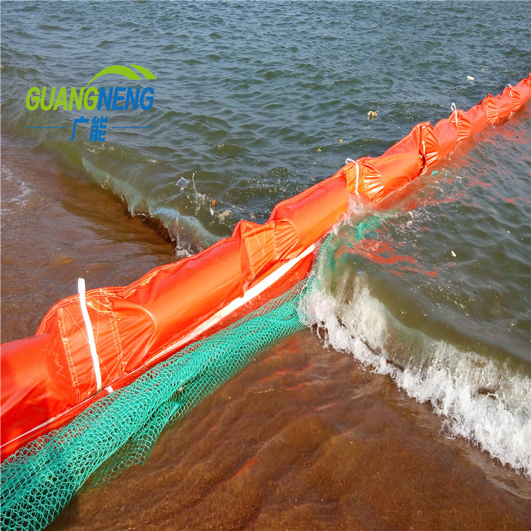 Seaweed Use Rubber Oil Boom/Sargassum Rubber Dam/Seaweed Barrier Boom