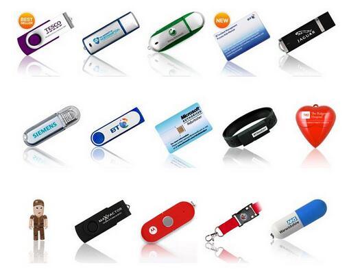 Hot Sale Golden Color Mini Key USB Flash Drive (ED094)