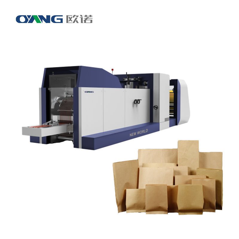 Sharp Bottom Paper Bag Machine Easy to Operate with Low Noise