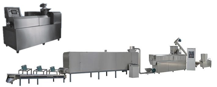 Fully Automatic Soya Protein Nuggets Vegetarian Meat Making Line