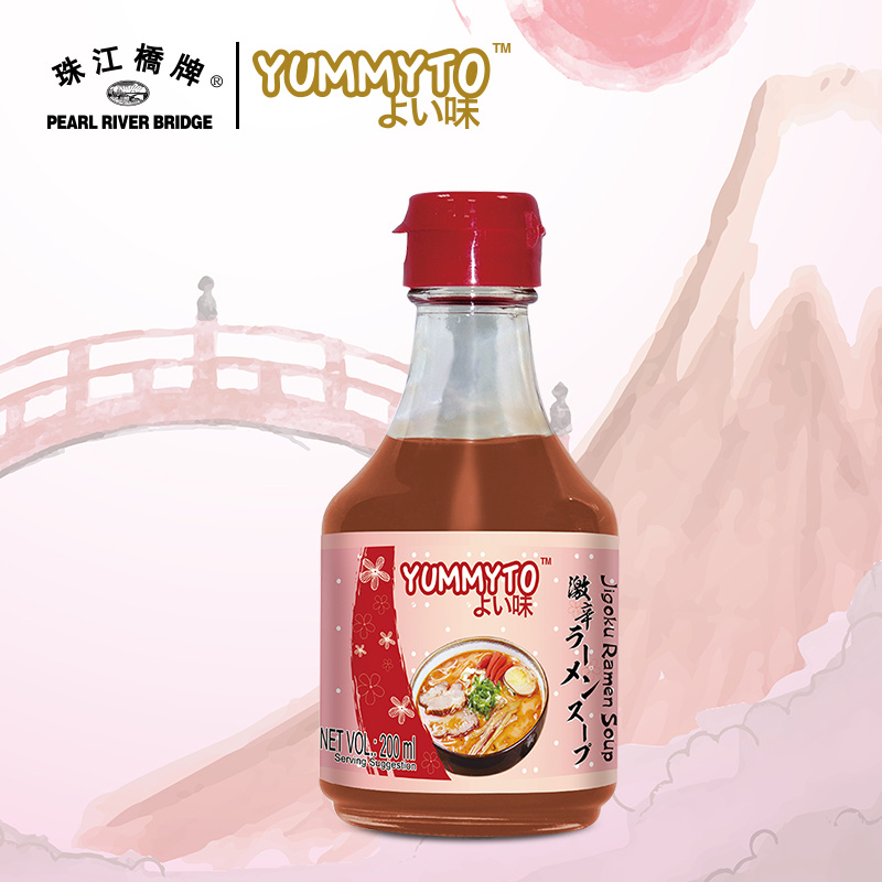 Yummyto Brand Jigoku Ramen Soup 200ml Ramen Sauce
