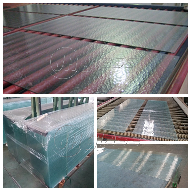 3.2mm 4mm Ultra Clear Patterned Glass, Tempered Sun Glass for Panels/Ultra Clear Solar Glass/Ultra Clear Glass