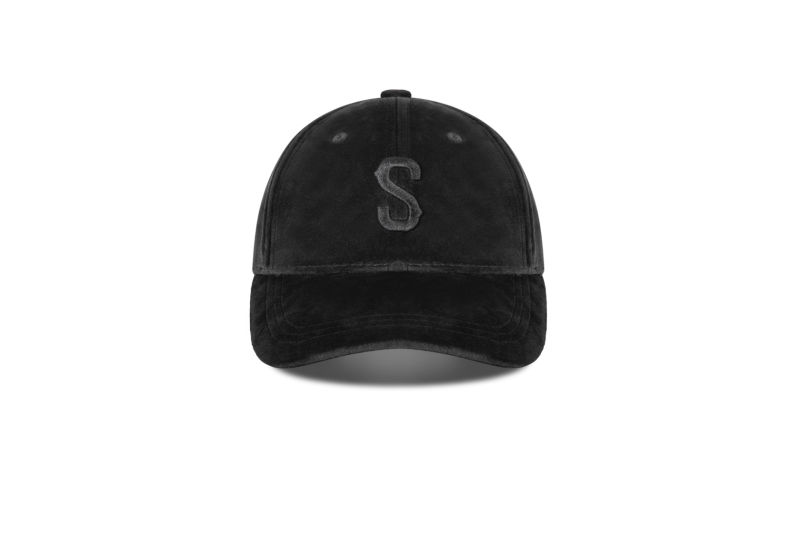 New Black Korean Suede Cap, Custom Baseball Cap