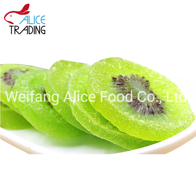 Hot Selling Chinese Dried Fruit Preserved Fruit Dried Green Kiwi