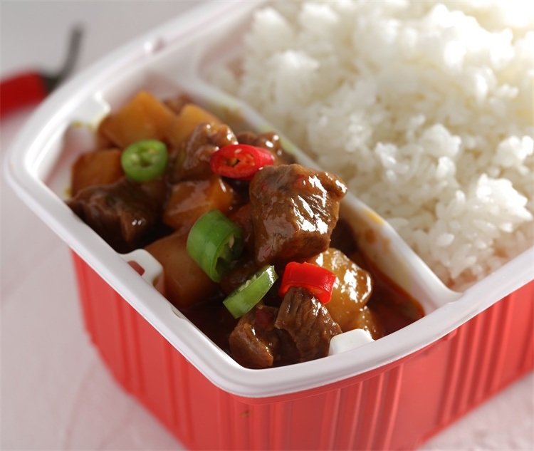 Slef Heating Food Instant Rice Beef with Potato Self Heating Rice Meal Ready to Eat