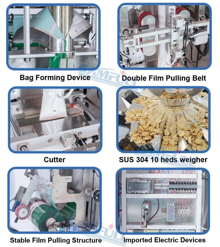 Multihead Weigher Packing Machine for Stick Noodles Bean Vermicelli