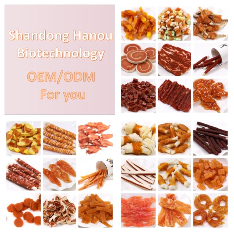 Natural Manufacturer OEM Drying Chicken Duck Beef Meat Protein Rich Dog Snack Food