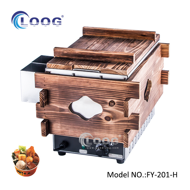 High Quality Electric 1 Tank Pasta Cooker Best Catering Kitchen Equipment Commercial 12 Grids Oden Maker/Kanto Oden Cooking Machine with 1 Tank