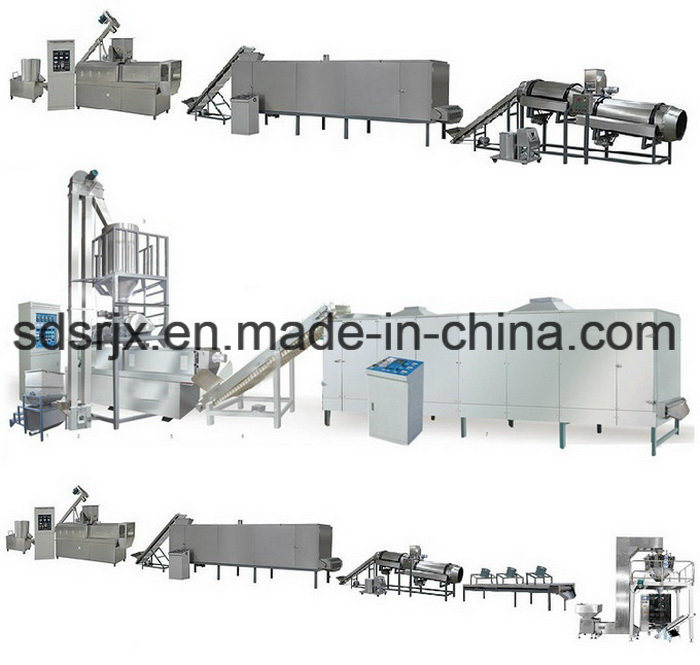 Korean Spicy Chips Snack Foods Production Line Equipment Machinery