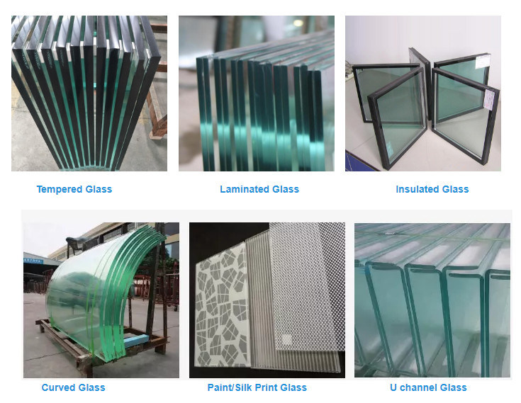 Hot Sales Clear Tempered Glass Toughened Glass for Shower Door