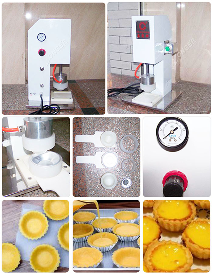 Alibaba China Hot Sale Automatic Tart Shell Press Machine