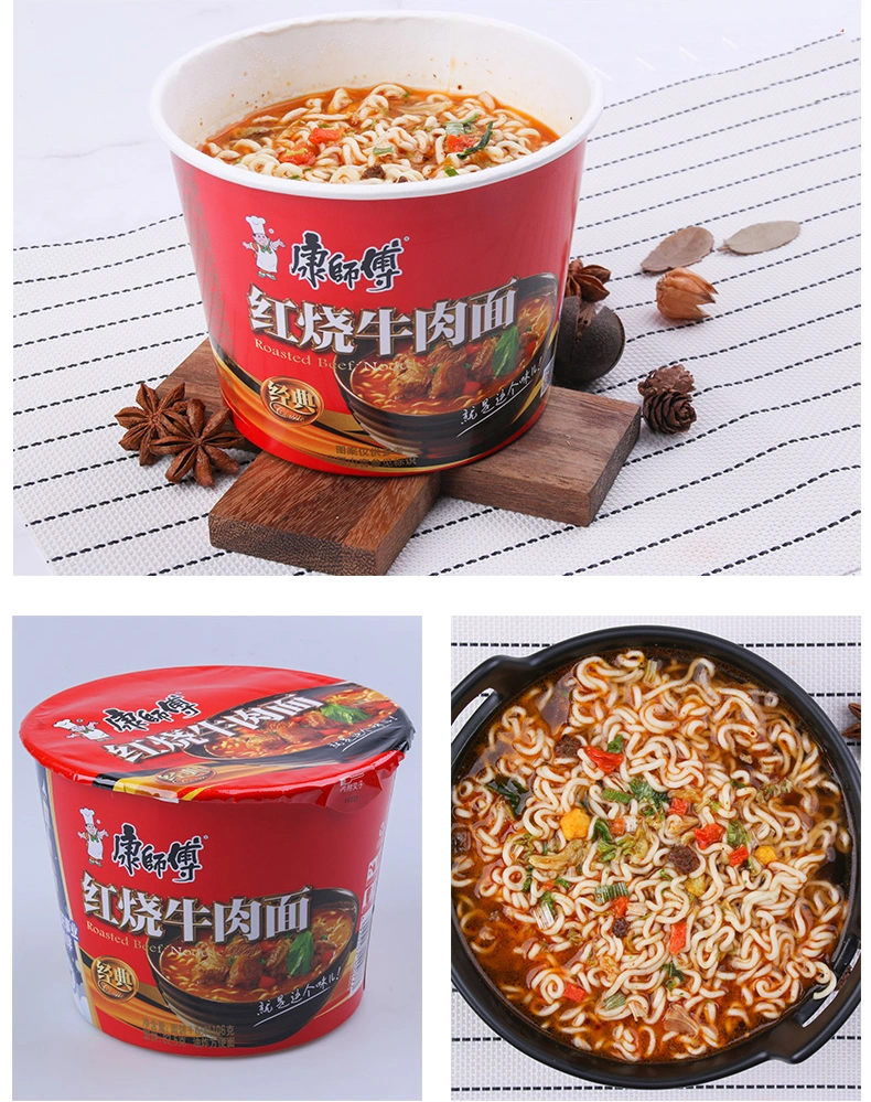 Wholesale Instant Noodles Multiflavoured Popular Chinese Instant Noodles Packaging Cup Instant Noodle Ramen