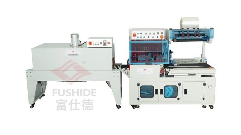 Frozen Fast/Cooked Food Automatic L-Bar Sealer Shrink Wrapping Machine
