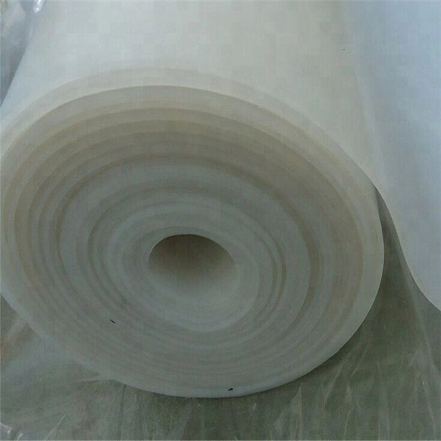2mm Silicone Clear Thin Rubber Heat Insulation Rubber Roll Mat