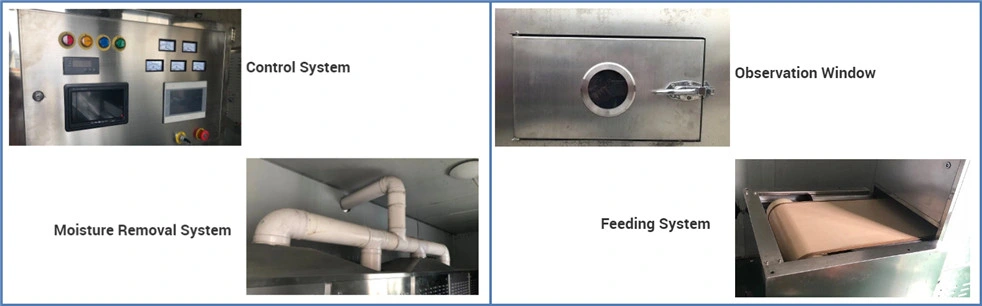 Microwave Drying Machine Industrial Tunnel Microwave Dryer