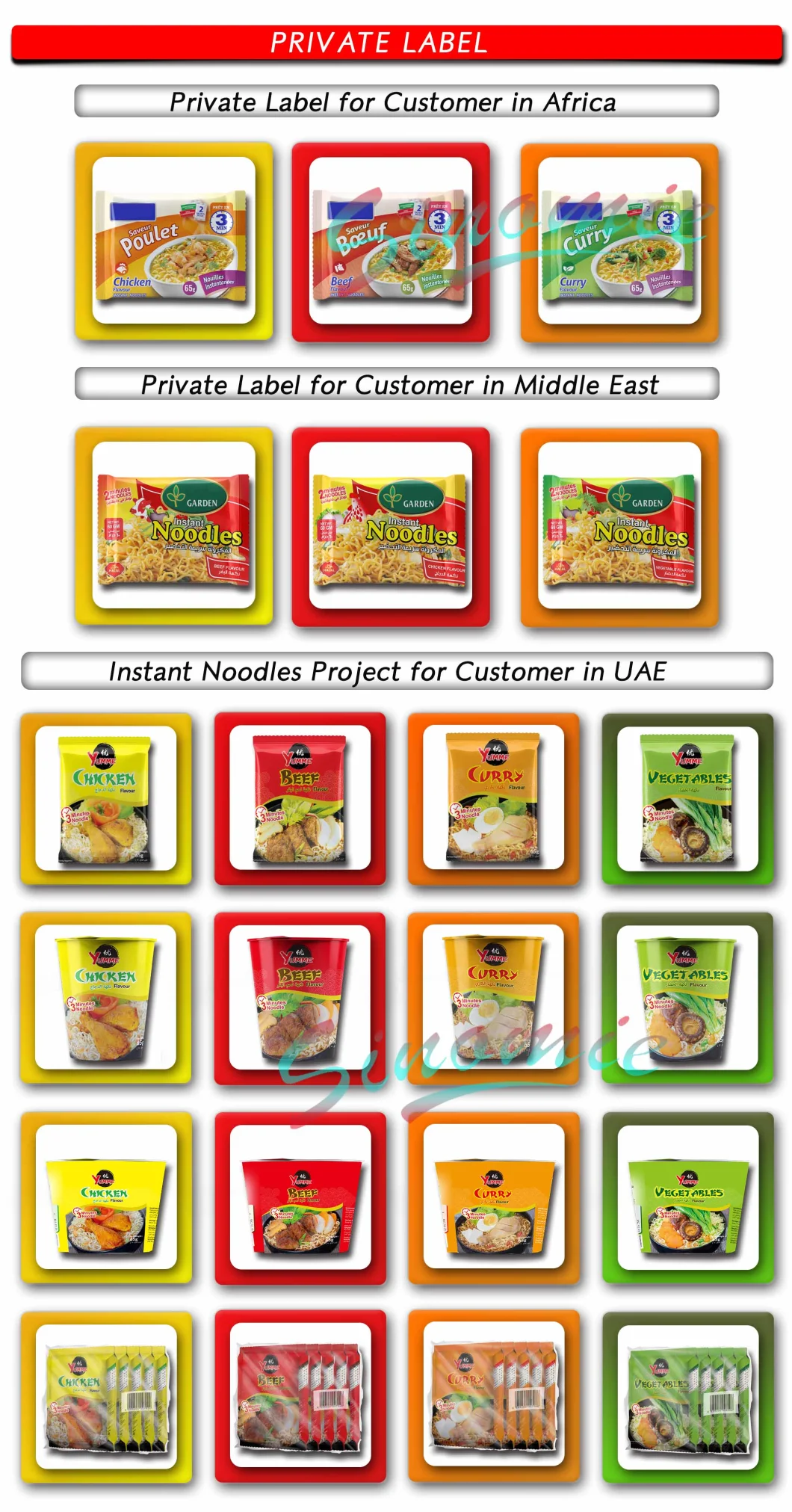 Chinese Manufacturing Wholesale 2 Minute Halal Wheat Flour Chicken Flavor Ramen Food Bulk Instant Noodle