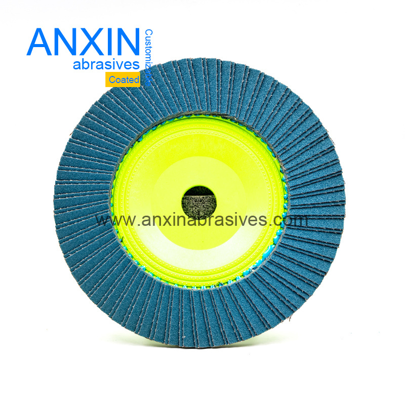 Abrasive Grinding Wheel with Double Flaps for Ss Sharp Working