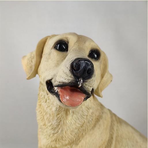 Wholesale Vivid Arts Resin Animals Decorative Dog Statue, Garden Decor Life Like Animal Resin Dog