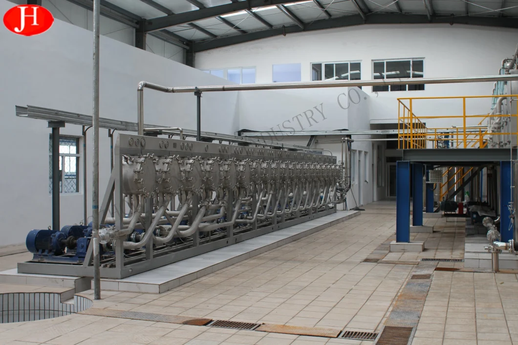 Easy Operation Hydrocyclone Starch Milk Dehydrator Machinery Sweet Potato Starch Processing Line