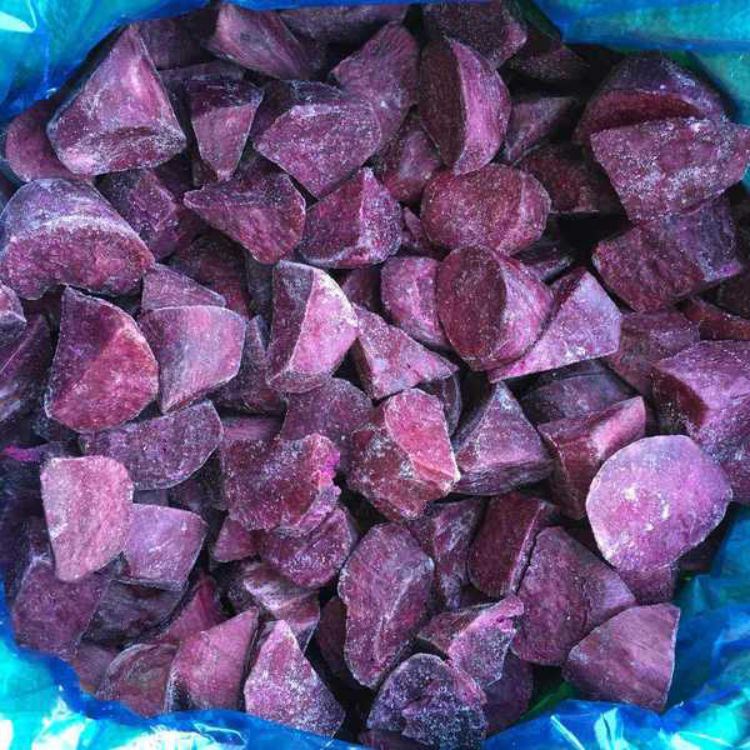 Purple Sweet Potatoes IQF Frozen Fresh Purple Sweet Potato