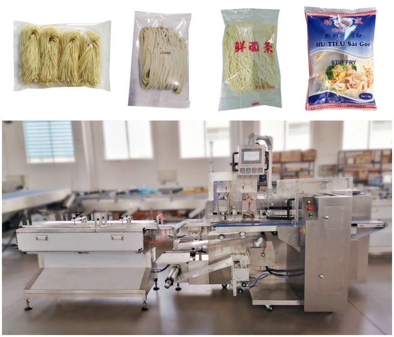 Automatic Pouch Bag Sealing Packaging Machine for Wet Rice Noodle