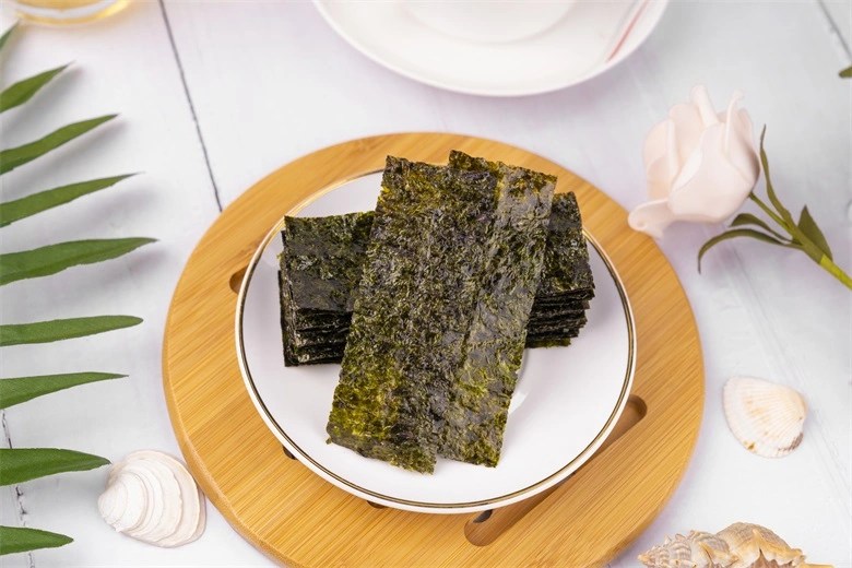 Delicious Seasoned Seaweed Food Instant Seaweed Green Seaweed Healty Seaweed Food 4.5g