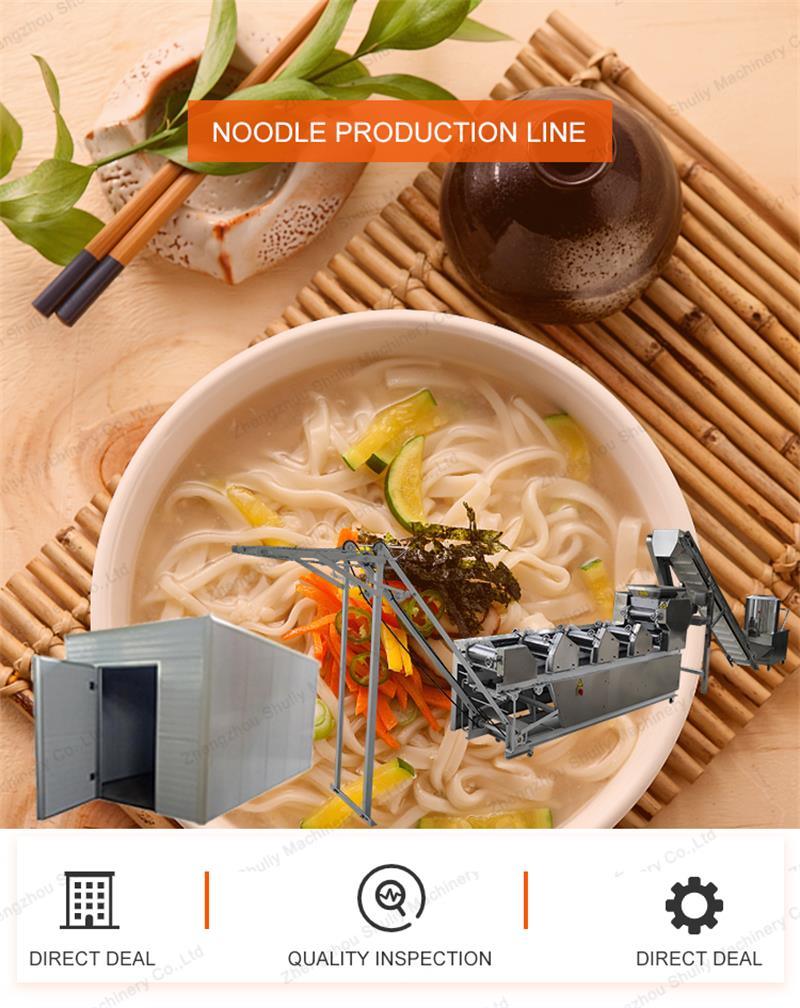 Chinese Fresh Pasta Dried Noodle Making Machine Ramen Noodles Production Line