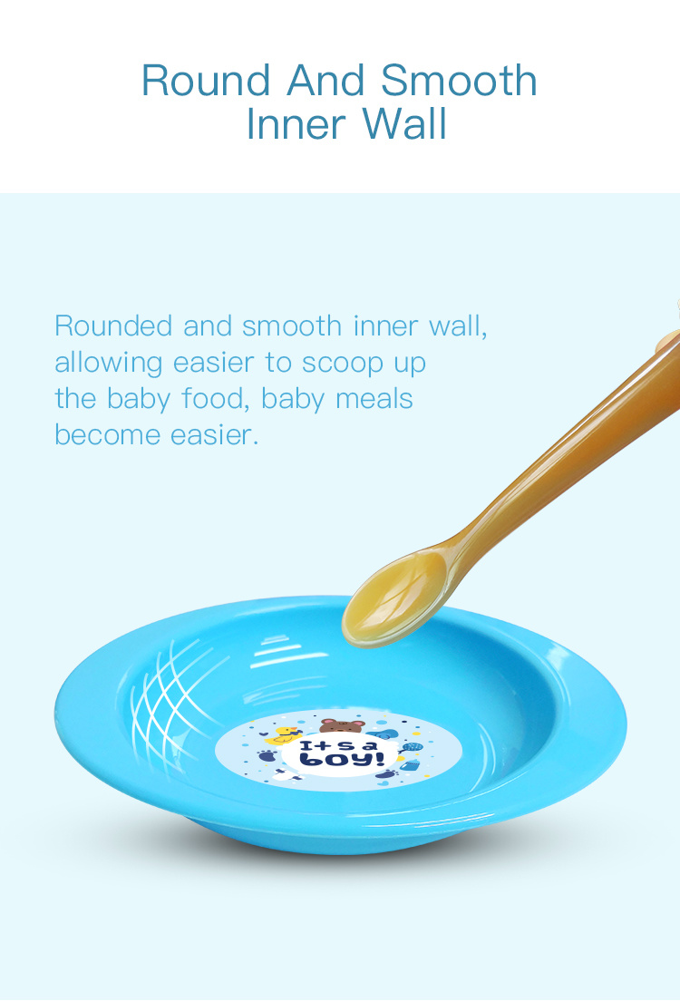 BPA Free PP Suction Bowl Baby Food Warmer Bowl