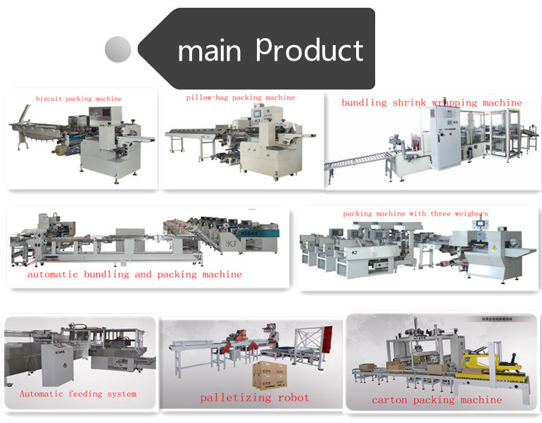 Reciprocating Wrapping and Shrinking Machine for Noodles