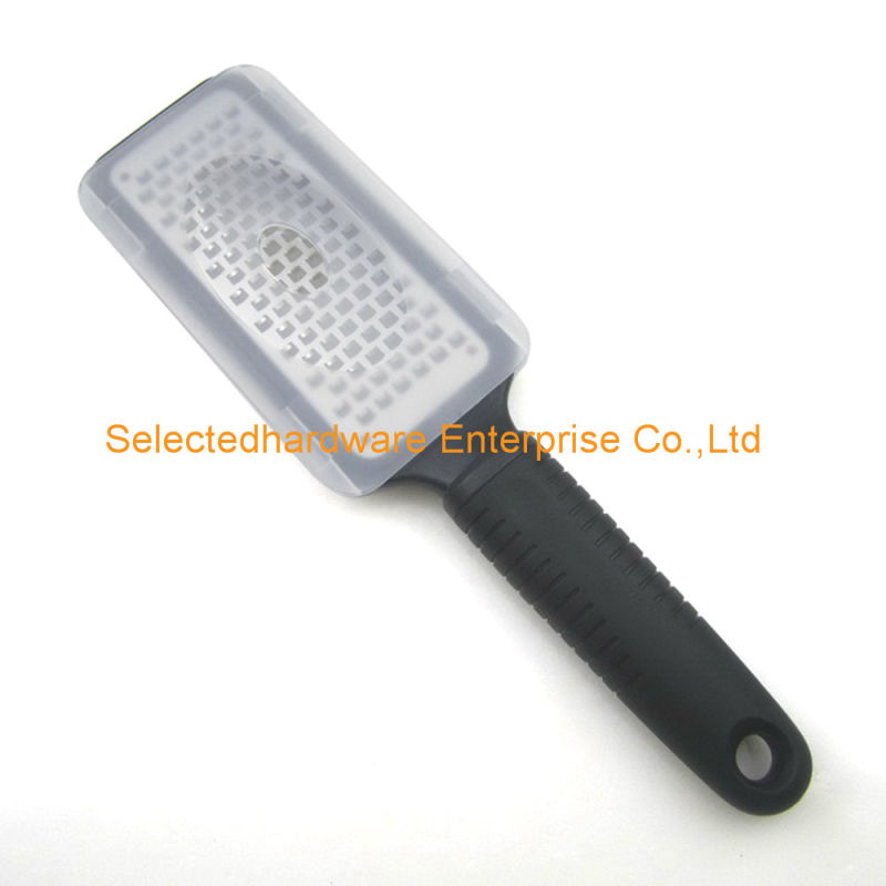 Sharp Stainless Steel Blade Cheese Grater with Sleeve