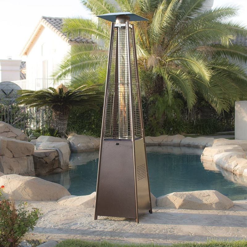 Rapid Warming Steel Gas Patio Heater for Hotel