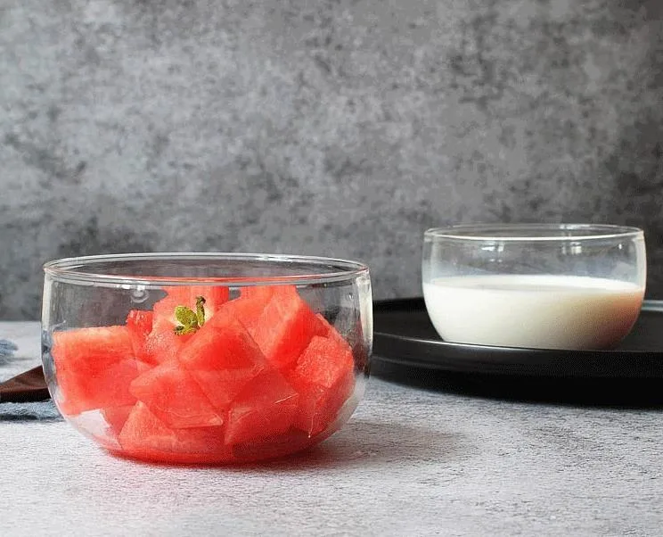 Lead-Free Heat-Resistant Borosilicate Glass Salad Noodle Bowl