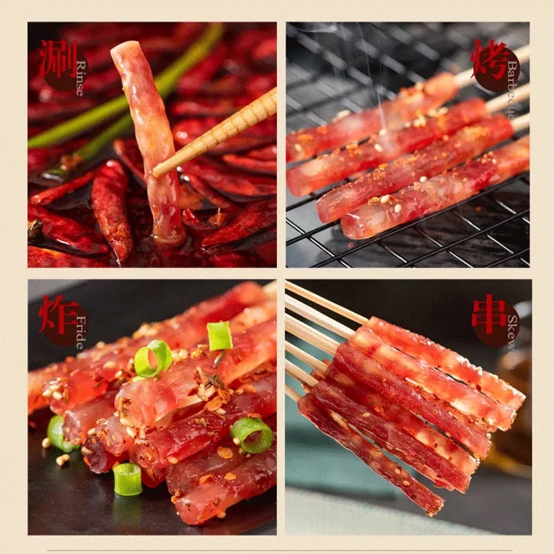 Chinese Traditional Food for Spring Festival Smoked Spicy Sausage