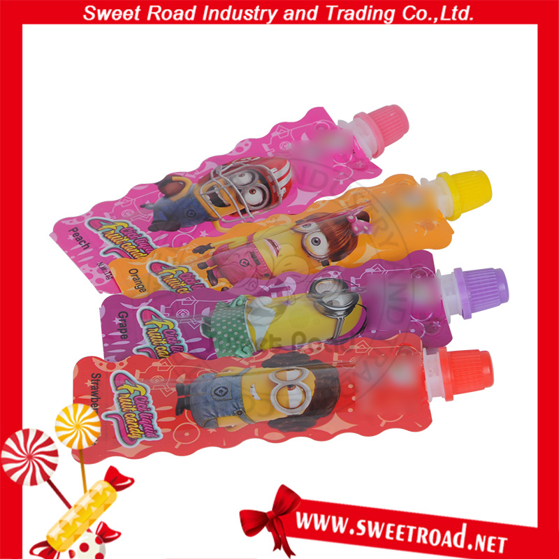 Halal Sweets Squeeze Fruity Liquid Jam Candy